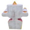 10 Inch (25 cm) Shree Jagannath Patitapabana Wooden Idol with Sudarshan – Multicolour Puri Style