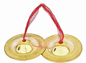 Traditional Brass Manjeera Cymbals – Indian Percussion Instrument