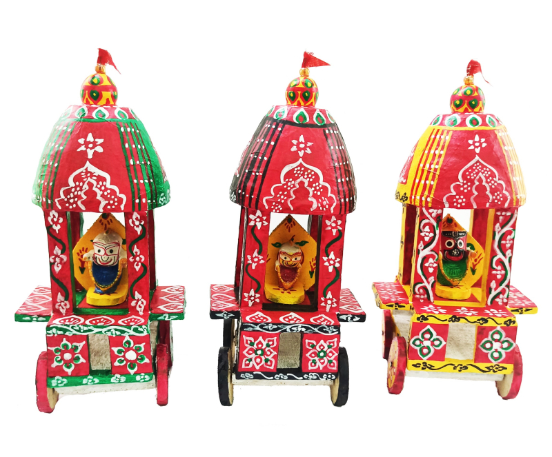 Ratha Set – Traditional Wooden Chariot